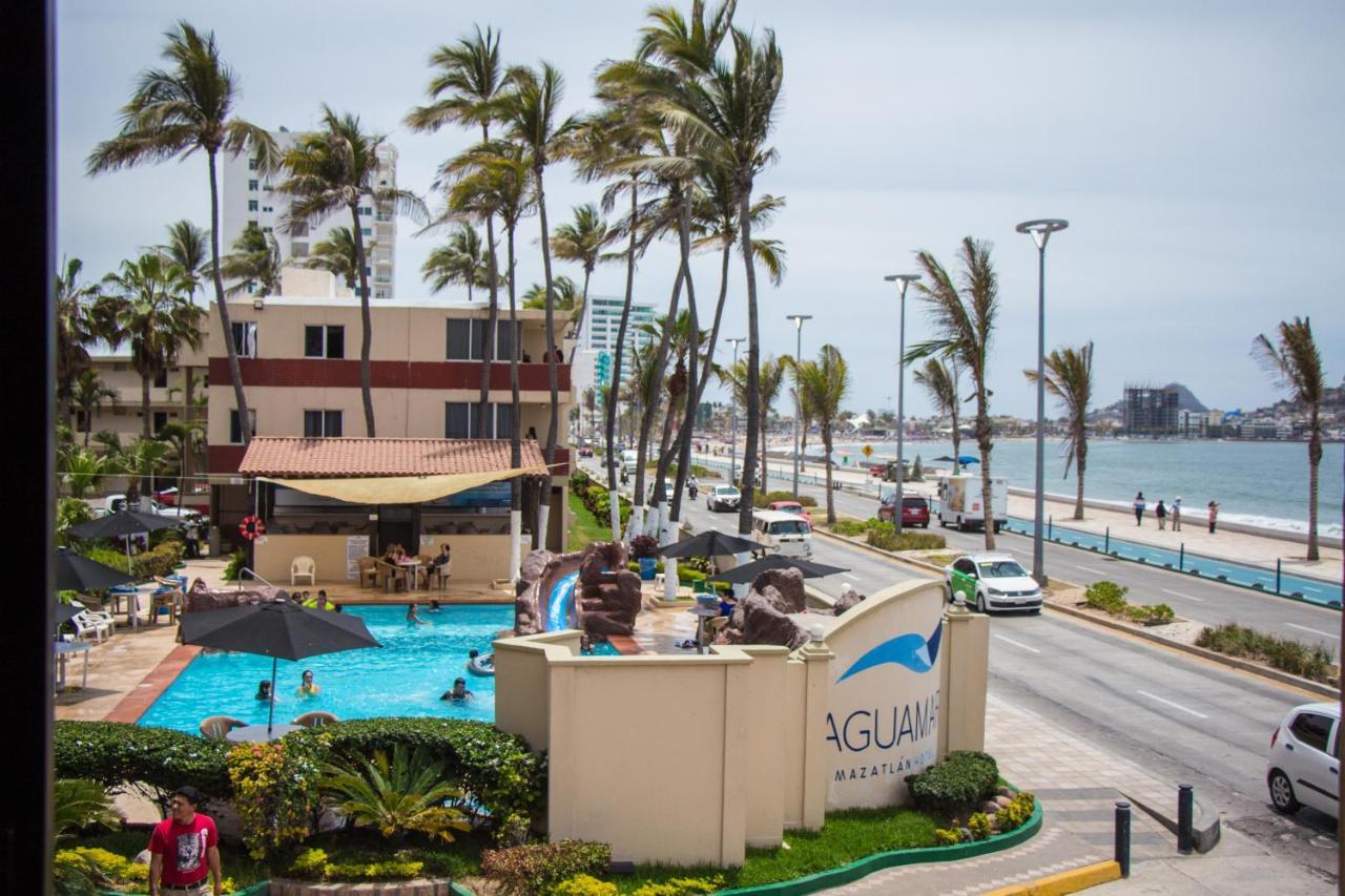 Hotel Aguamarina 马萨特兰 外观 照片